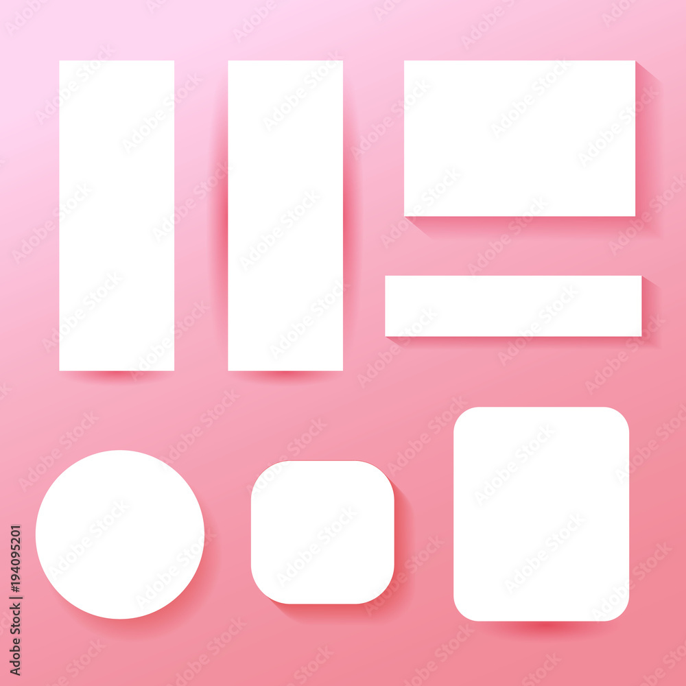 .Paper shadow on pink background. Vector .Paper shadow on pink background. Vector