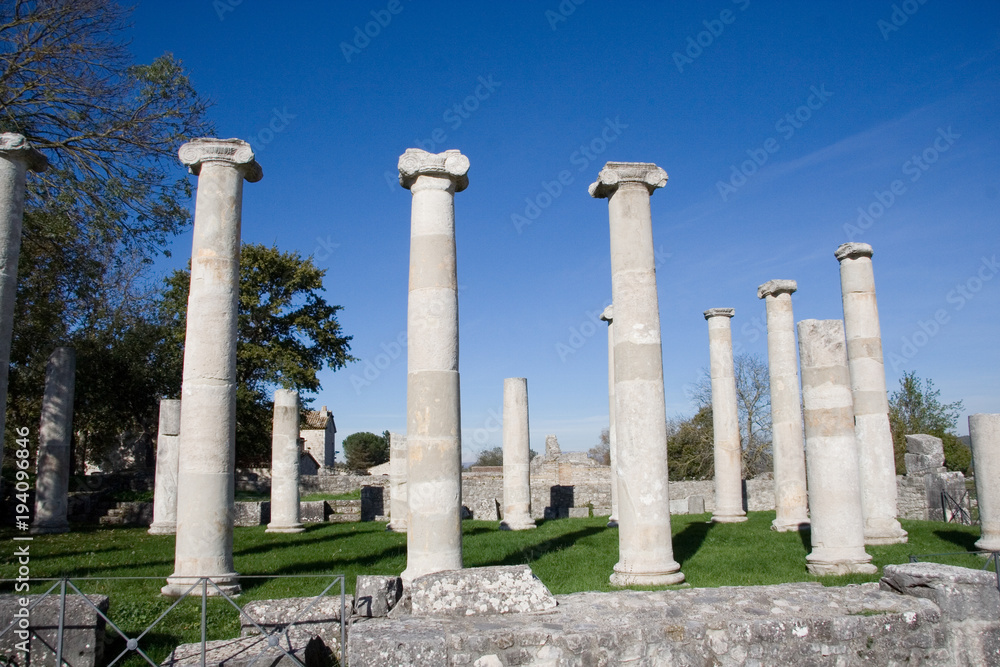 Roman ruins of Saepinum (modern Altilia, near Sepino)