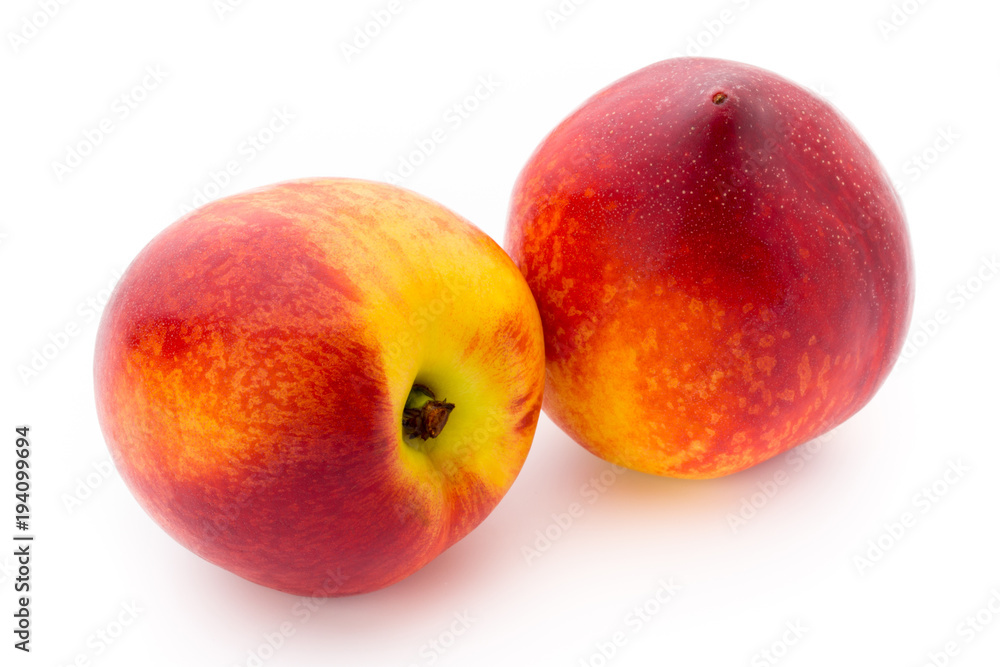 Peach. Fruit with isolated on white background. Peach. Fruit with isolated on white background.