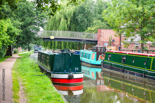 Oxford Canal. Oxford, England photo