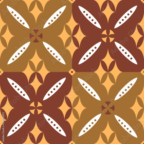 Stylized medieval pattern
