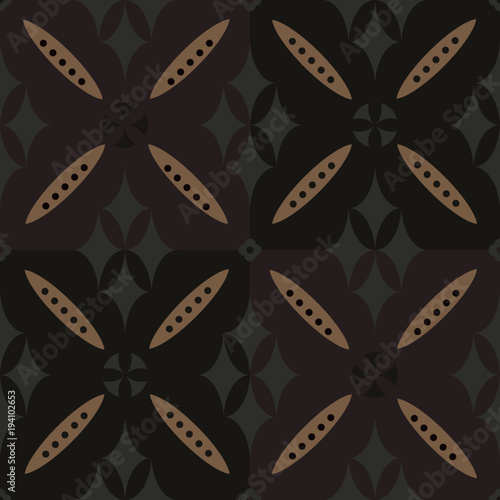 Stylized medieval pattern