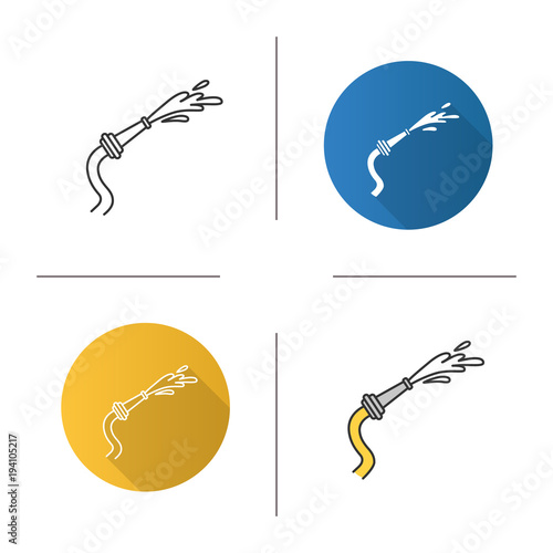 Fire hose icon