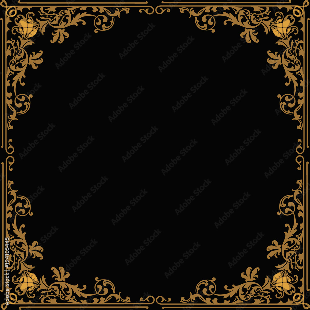 Marco floral elegante Marco floral elegante