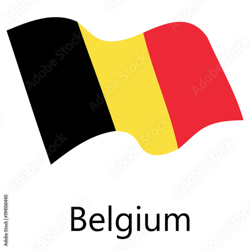 Belgium flag vector