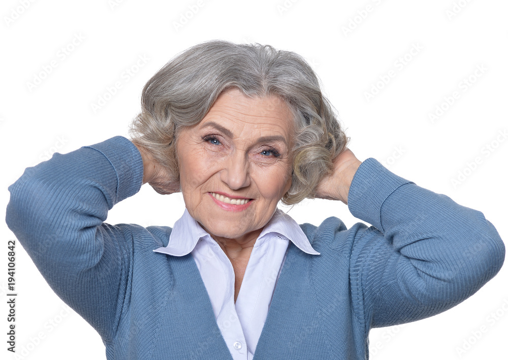 portrait of beautiful mature woman portrait of beautiful mature woman