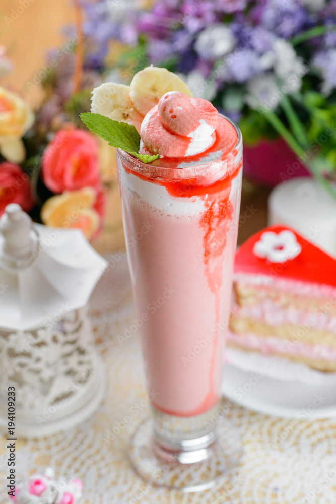 Fresh natural smoothie Fresh natural smoothie