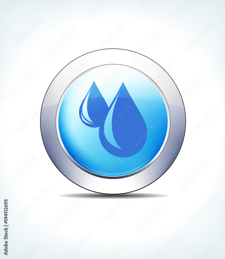 Blue Icon Button Liquid, Water Symbol Healthcare & Pharma Blue Icon Button Liquid, Water Symbol Healthcare & Pharma