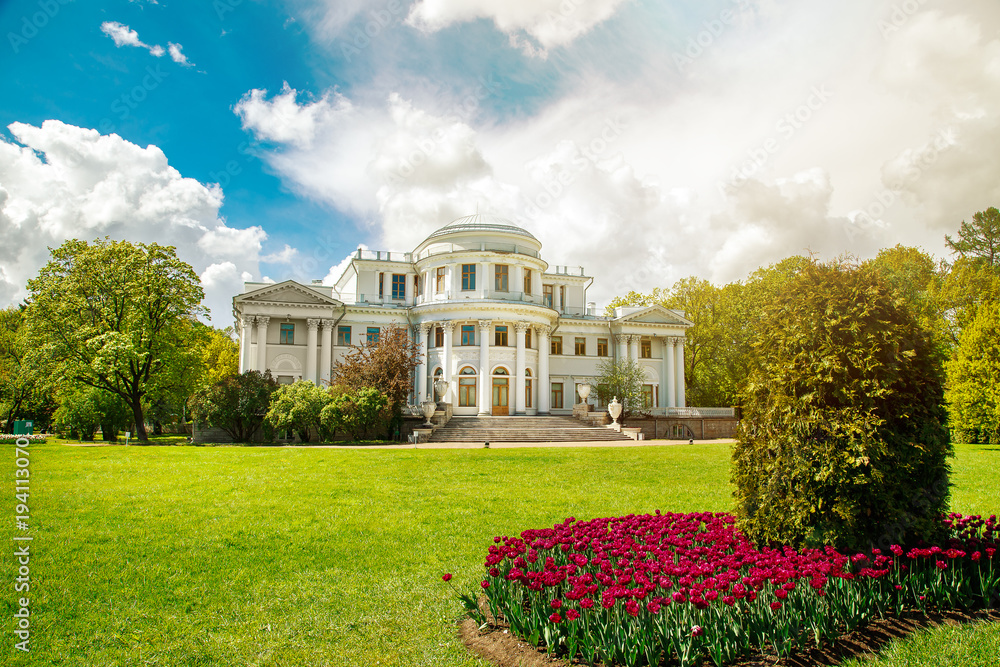 Elagin palace, Saint-Petersburg, Russia.