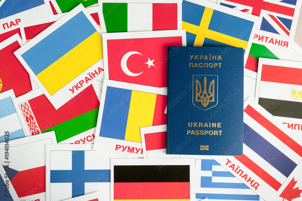 Blue Ukrainian and several cards with prapors of the world. Says on a white background. Isolate. and several cards with prapors of the world. Says on a white background. Isolate. Blue Ukrainian and several cards with prapors of the world. Says on a white background. Isolate. and several cards with prapors of the world. Says on a white background. Isolate.
