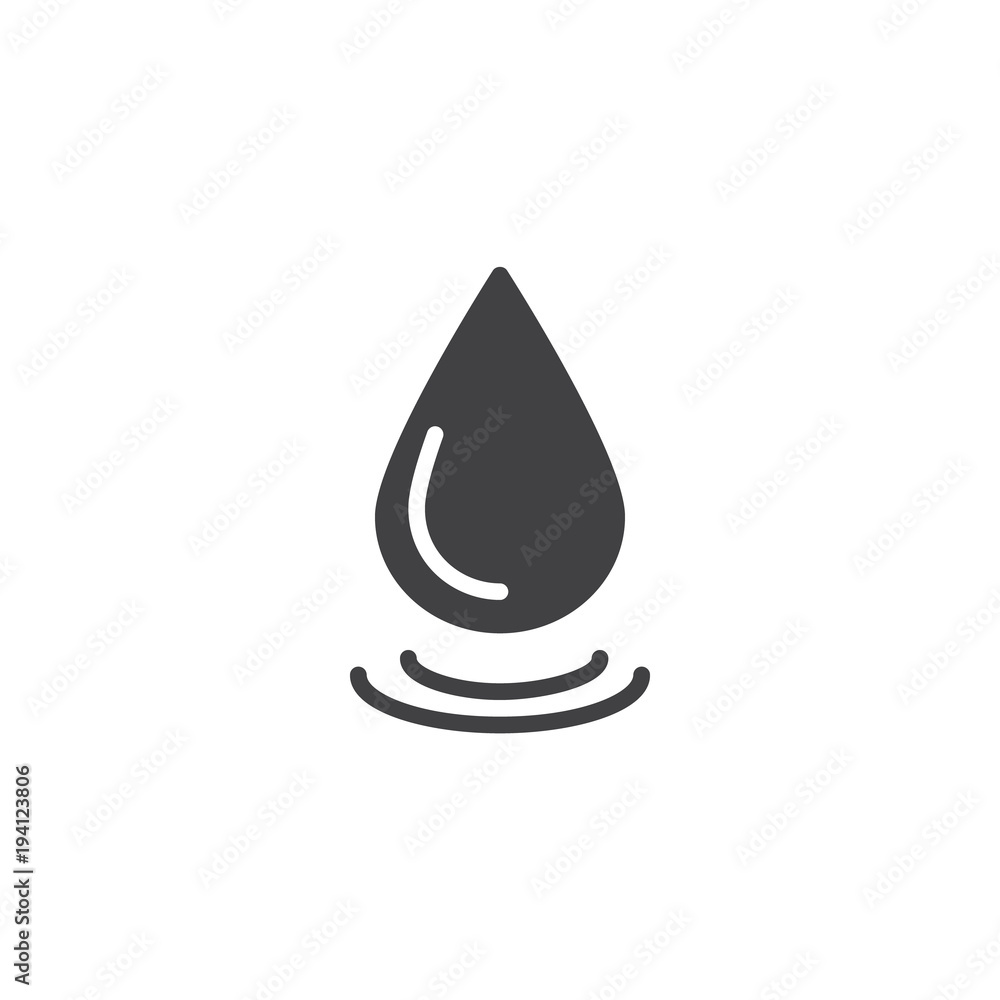 Water drop vector icon. filled flat sign for mobile concept and web design. Droplet simple solid icon. Symbol, logo illustration. Pixel perfect vector graphics Water drop vector icon. filled flat sign for mobile concept and web design. Droplet simple solid icon. Symbol, logo illustration. Pixel perfect vector graphics