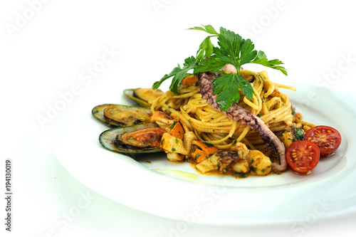 Pasta with sea food
