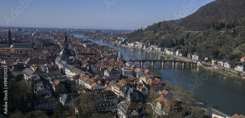 Heidelberg-Blick auf alte Brücke