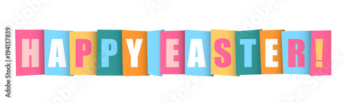 “HAPPY EASTER” Banner 