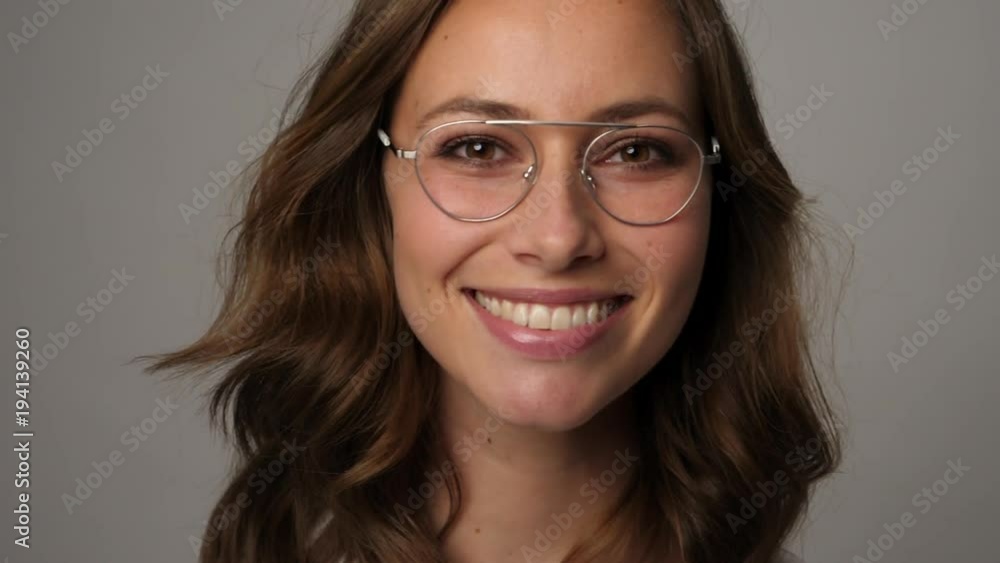 Pretty girl in glasses Pretty girl in glasses