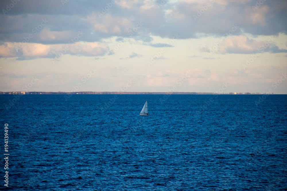 Fototapeta premium Sailboat in the balticsea
