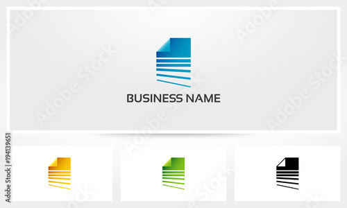 Paper Disintegrate Logo