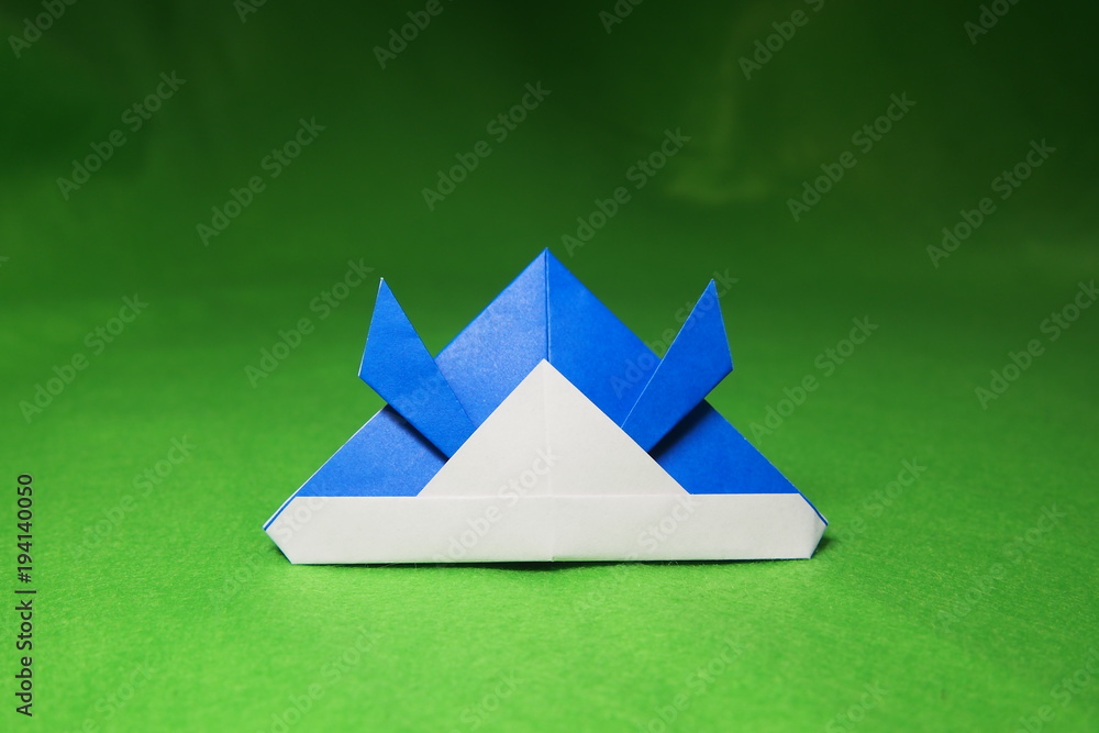 折り紙の兜 Stock Photo Adobe Stock