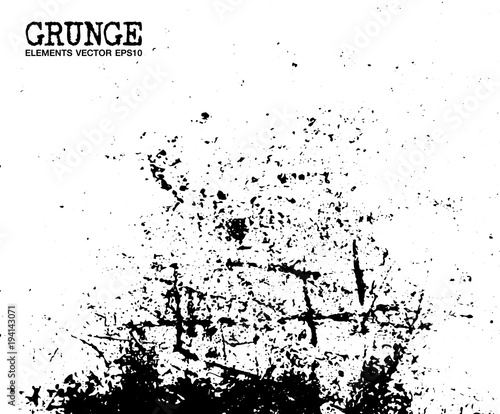 Grunge scratch elements background and texture . Vector