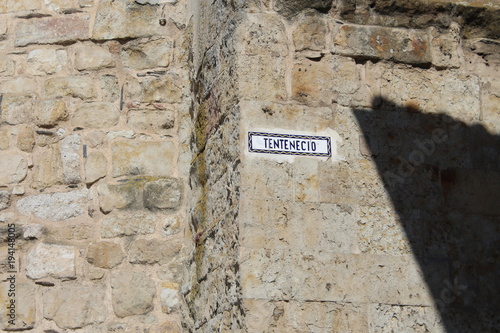 Calle Tentenecio de Salamanca