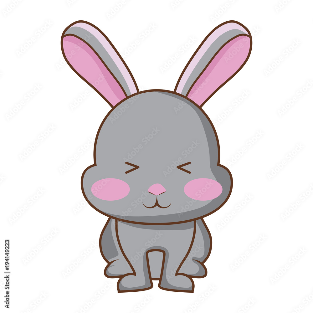 Obraz premium Cute rabbit icon