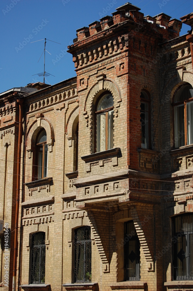 old building, Kharkov, Ukraine, Darwin street