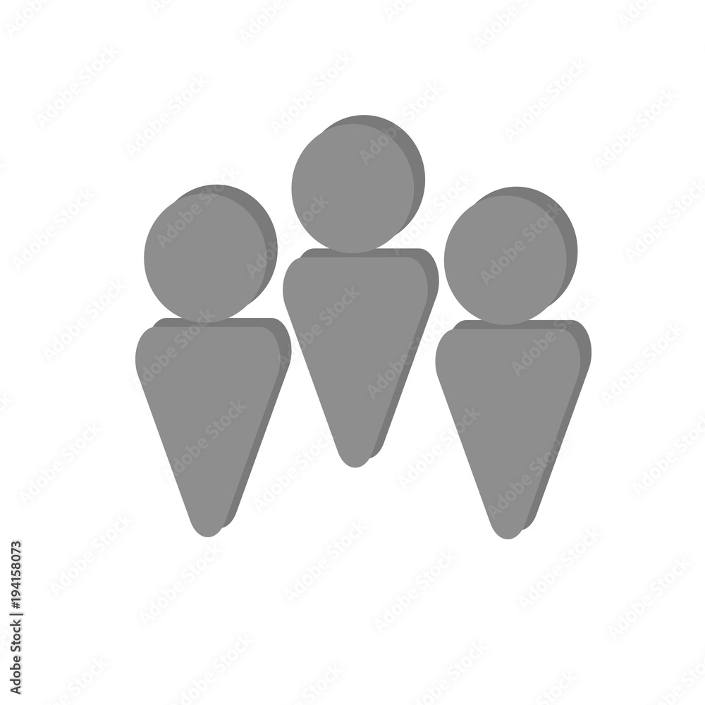 Obraz premium man icon, human vector icon