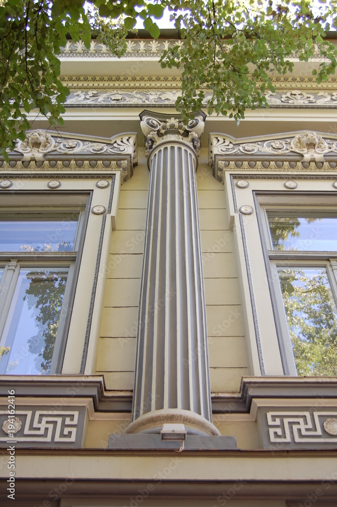 Obraz premium house of science, Kharkov, Ukraine, Myrrhbearers street