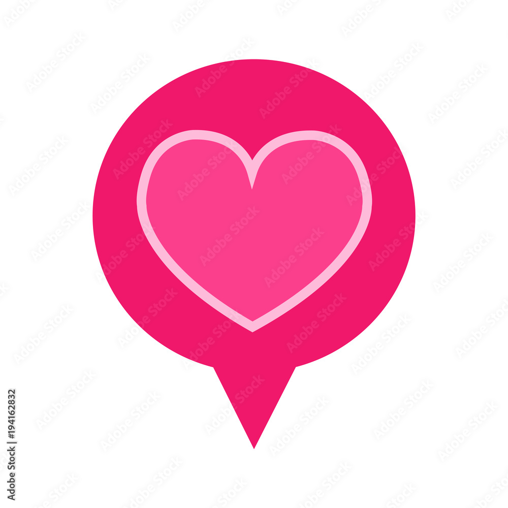 Heart vector icon