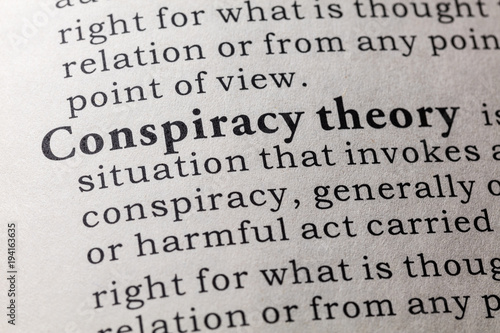Bild auf Leinwand definition of conspiracy theory