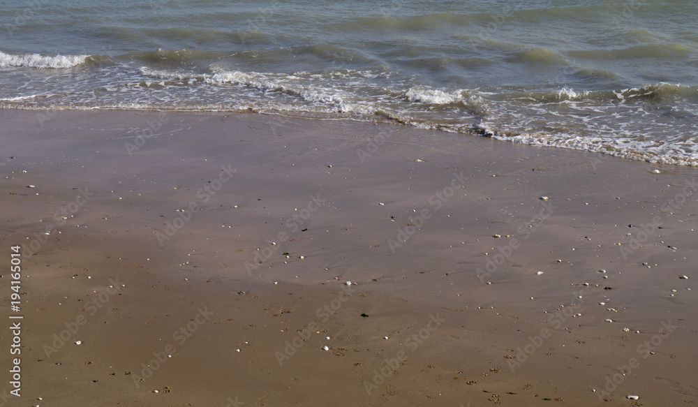 Smooth sand with gentle waves Smooth sand with gentle waves