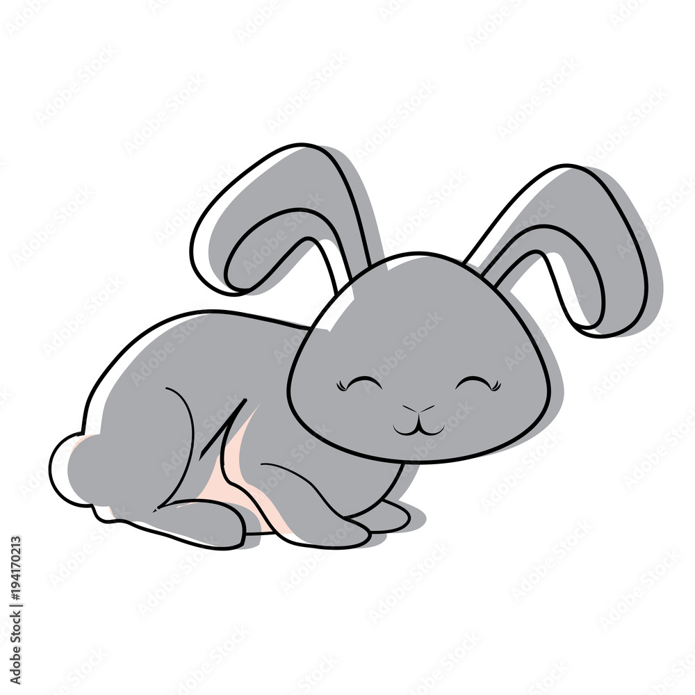 Cute rabbit icon Cute rabbit icon