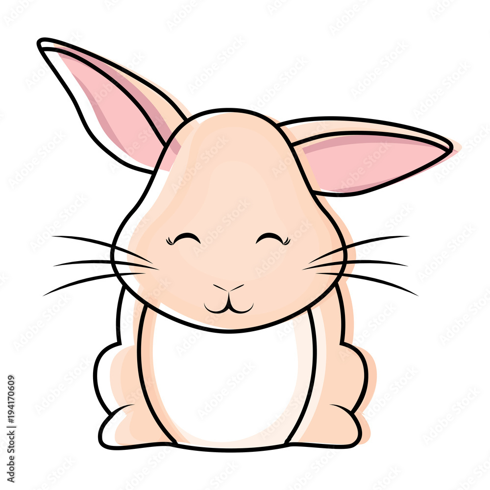 Cute rabbit icon Cute rabbit icon