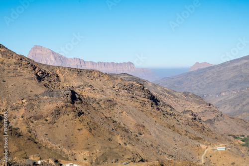 Jebel Shams  mountain of sun  is a mountain located in northeastern Oman north of Al Hamra town. It is the highest mountain of the country and part of Al Hajar Mountains range.