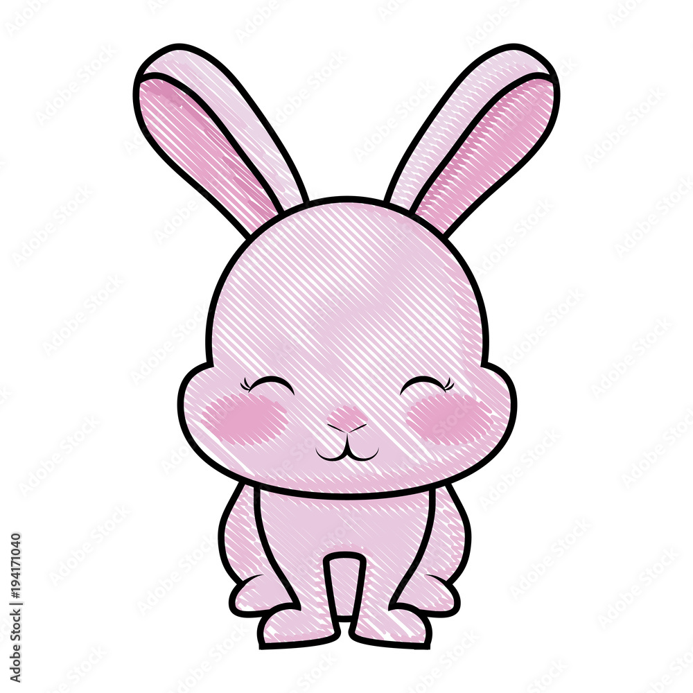 Cute rabbit icon Cute rabbit icon