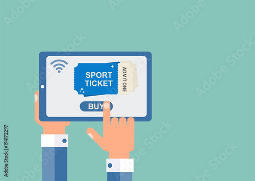 Онлайн продажа билетов на спортивные мероприятия.