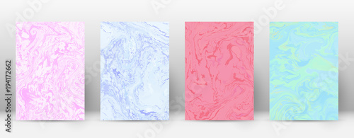 Abstract cover. Modern design template. Admirable suminagashi marble. Minimalistic hipster flyer design. Valuable trendy abstract cover. Vector illustration.