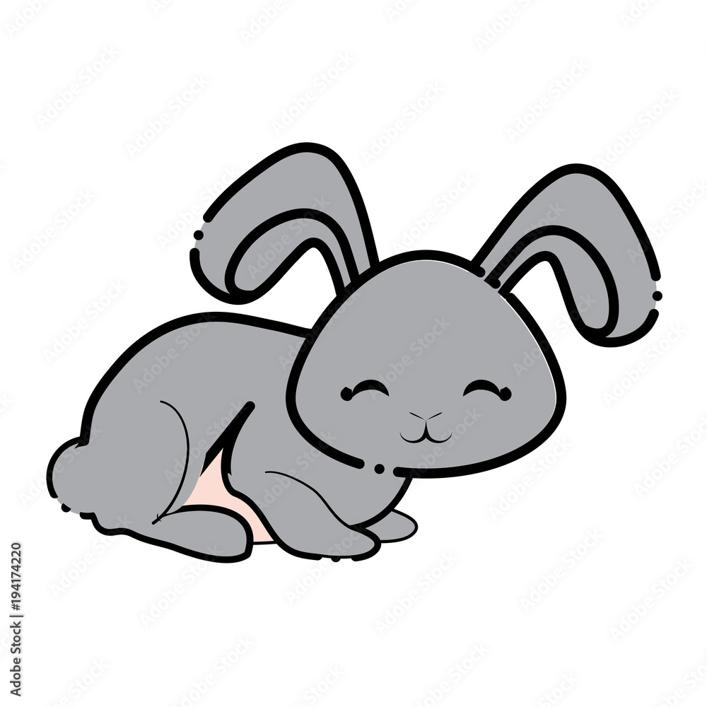 Cute rabbit icon Cute rabbit icon