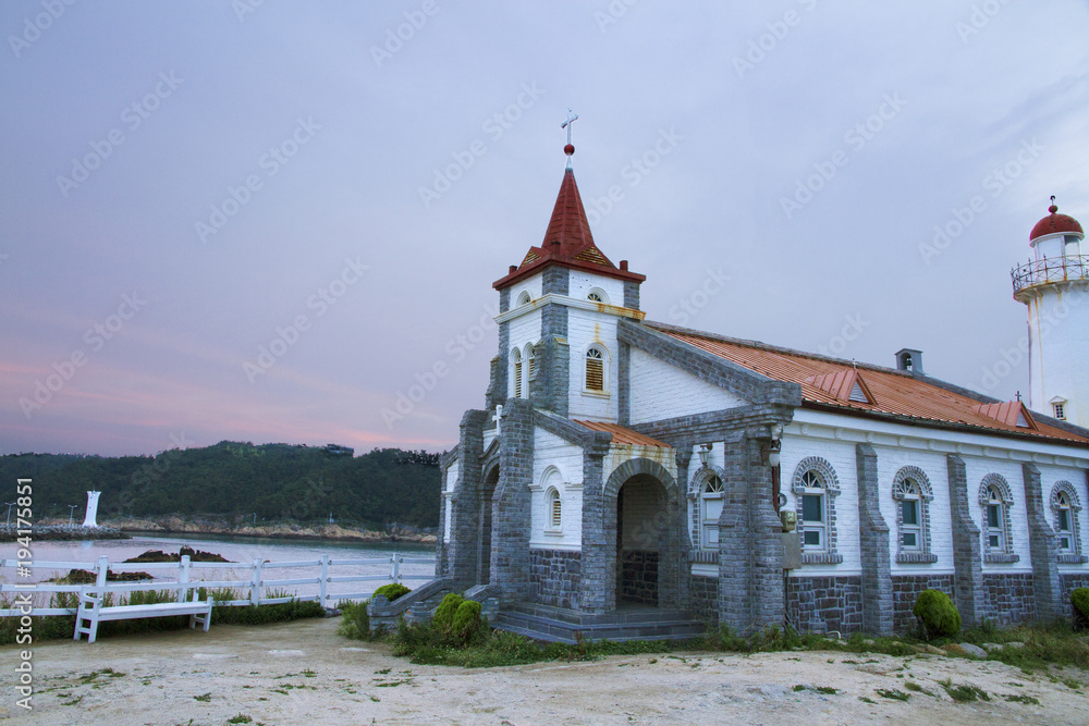 Church near the sea