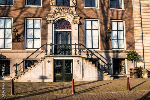 Stiegenaufgang in Amsterdam