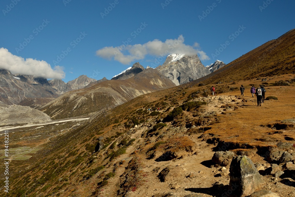 View of Mt. Lobuche, Chola glacier, Dusa, Dingboche, Pheriche, Solukhumbu District, Sagarmatha Zone, Himalayas, Nepal, Asia View of Mt. Lobuche, Chola glacier, Dusa, Dingboche, Pheriche, Solukhumbu District, Sagarmatha Zone, Himalayas, Nepal, Asia