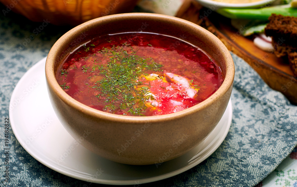 borsch with sour cream and fennel borsch with sour cream and fennel