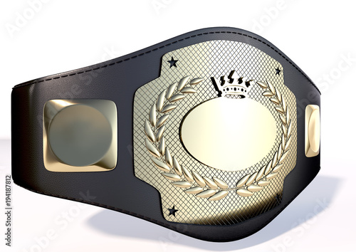 3D Championship  Belt