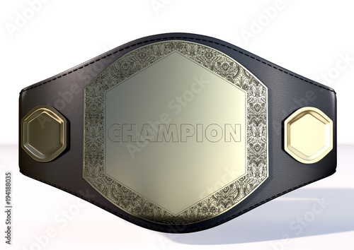 3D Championship  Belt