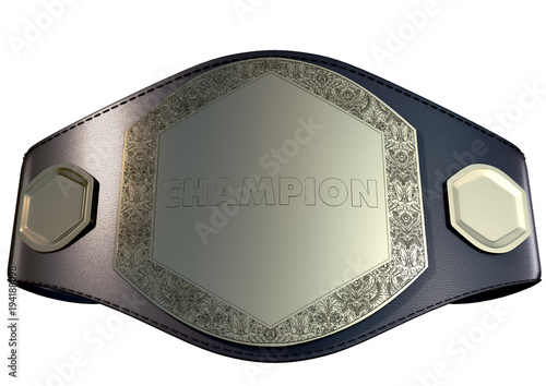Bilde på lerret 3D Championship  Belt