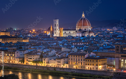 Scenic view on Florence, Tu...