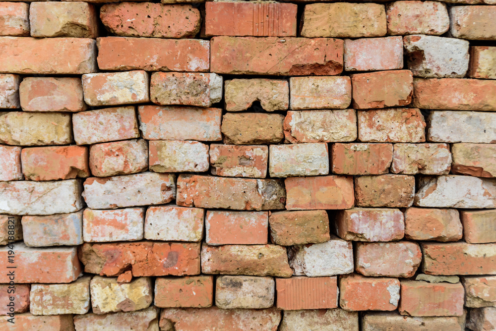 Old brick wall Background, texture of red brickwork. Old brick wall Background, texture of red brickwork.
