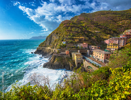 Manarola railway station, C...