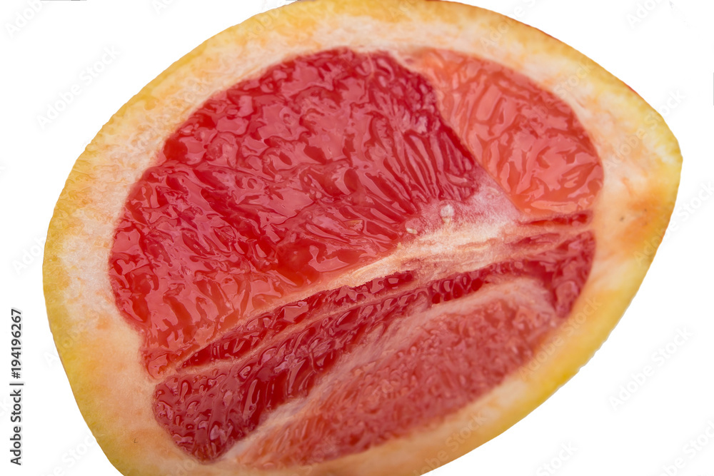 Juicy red grapefruit isolation
Juicy red grapefruit isolation