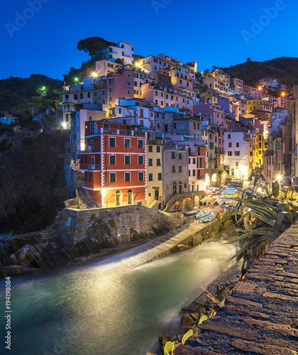 View on the colorful houses...